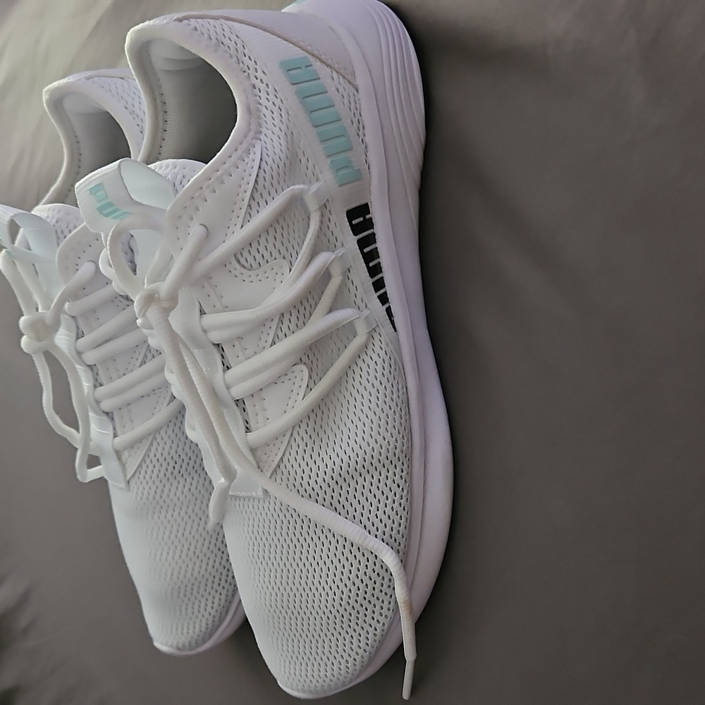 Puma SoftFoam+ White Sneakers - Picture 3 of 8